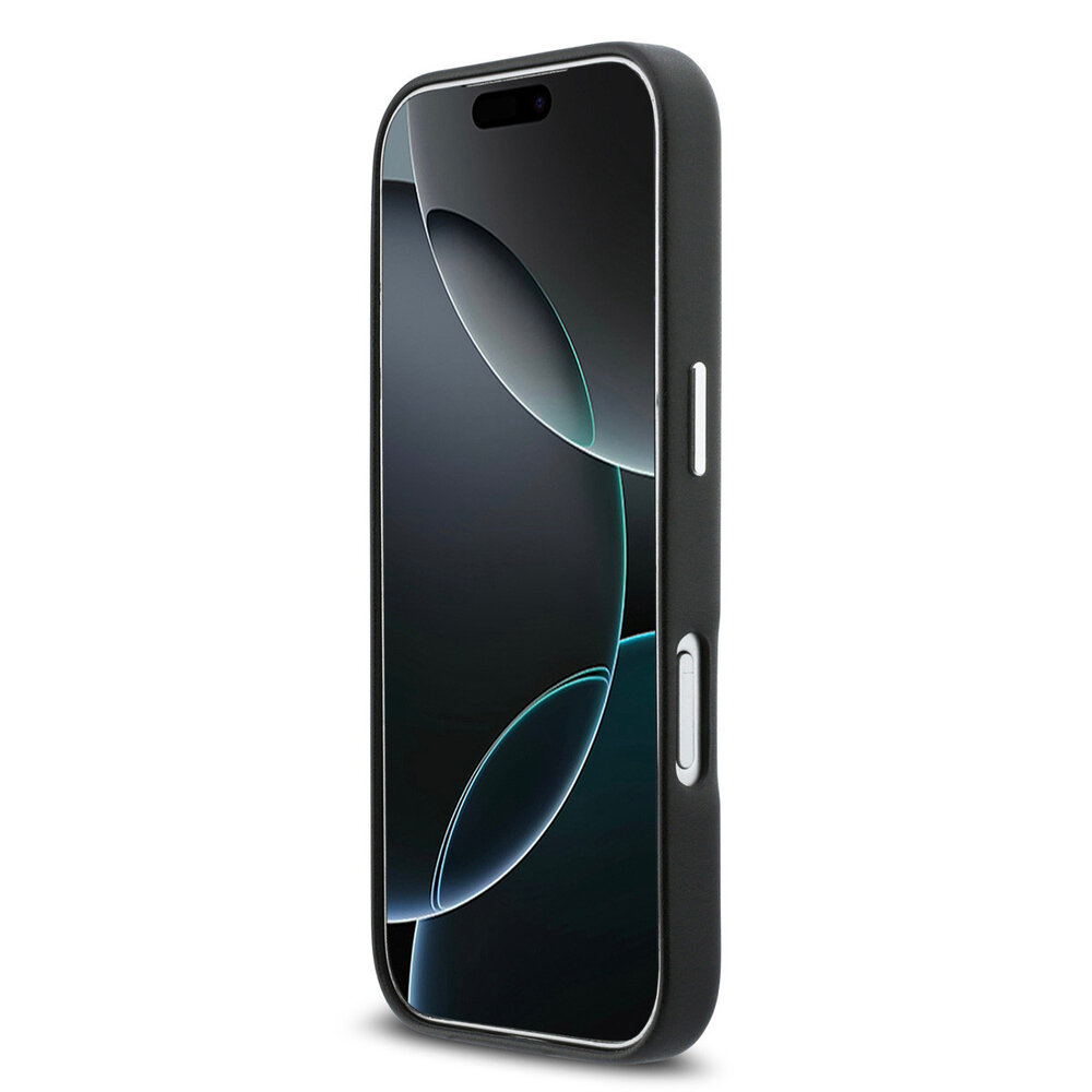 DKNY DKNY iPhone 17 Pro Back cover case - MagSafe - Full Wrap With Large Vertical Logo - Black