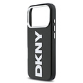 DKNY DKNY iPhone 17 Pro Back-Cover hul - MagSafe - Full Wrap With Large Vertical Logo - Schwarz