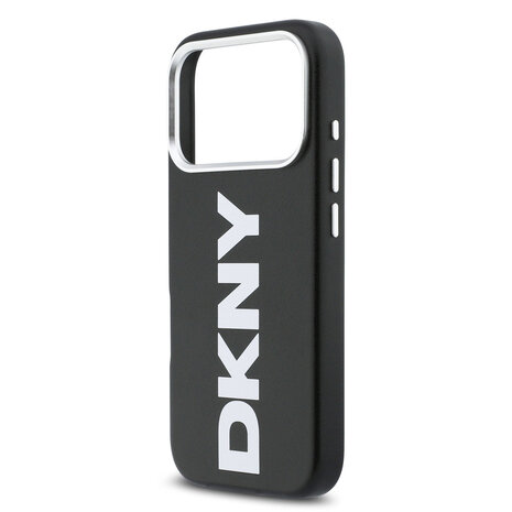 DKNY DKNY iPhone 17 Pro Back cover coque - MagSafe - Full Wrap With Large Vertical Logo - Noir DKNY DKNY iPhone 17 Pro Back cover coque - MagSafe - Full Wrap With Large Vertical Logo - Noir