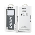 DKNY DKNY iPhone 17 Pro Back cover coque - MagSafe - Full Wrap With Large Vertical Logo - Noir