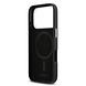 DKNY DKNY iPhone 17 Pro Backcover hoesje - MagSafe - Full Wrap With Large Vertical Logo - Zwart