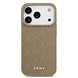 DKNY DKNY iPhone 17 Pro Back cover case - MagSafe - Grid Pattern - Taupe DKNY DKNY iPhone 17 Pro Back cover case - MagSafe - Grid Pattern - Taupe