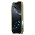 DKNY DKNY iPhone 17 Pro/iPhone 18 Pro Handyhülle MagSafe Gittermuster - Taupe