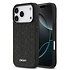DKNY iPhone 17 Pro Back cover coque - MagSafe - Grid Pattern - Noir