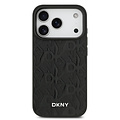 DKNY DKNY iPhone 17 Pro/iPhone 18 Pro Handyhülle MagSafe Gittermuster - Schwarz