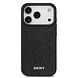 DKNY DKNY iPhone 17 Pro Backcover hoesje - MagSafe - Grid Pattern - Zwart