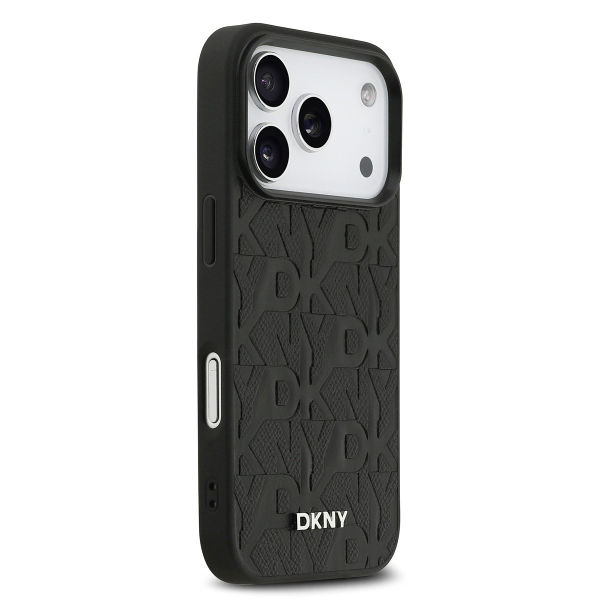 DKNY DKNY iPhone 17 Pro Backcover hoesje - MagSafe - Grid Pattern - Zwart, foto 4 van 6