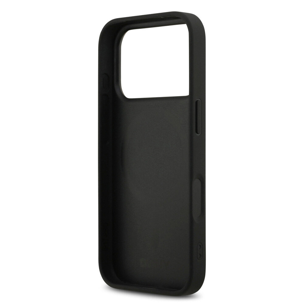 DKNY DKNY iPhone 17 Pro Backcover hoesje - MagSafe - Grid Pattern - Zwart