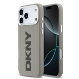 DKNY DKNY iPhone 17 Pro Max Back cover case - MagSafe - Full Wrap With Large Vertical Logo - Beige