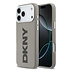 DKNY iPhone 17 Pro Max Back cover case - MagSafe - Full Wrap With Large Vertical Logo - Beige