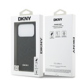 DKNY DKNY iPhone 17 Pro/iPhone 18 Pro Handyhülle MagSafe Gittermuster - Schwarz