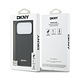 DKNY DKNY iPhone 17 Pro Backcover hoesje - MagSafe - Grid Pattern - Zwart