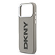 DKNY DKNY iPhone 17 Pro Max Back-Cover hul - MagSafe - Full Wrap With Large Vertical Logo - Beige