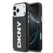 DKNY DKNY iPhone 17 Pro Max Backcover hoesje - MagSafe - Full Wrap With Large Vertical Logo - Zwart DKNY DKNY iPhone 17 Pro Max Backcover hoesje - MagSafe - Full Wrap With Large Vertical Logo - Zwart