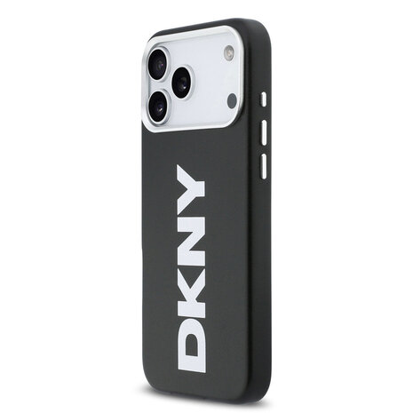 DKNY DKNY iPhone 17 Pro Max Back cover coque - MagSafe - Full Wrap With Large Vertical Logo - Noir DKNY DKNY iPhone 17 Pro Max Back cover coque - MagSafe - Full Wrap With Large Vertical Logo - Noir
