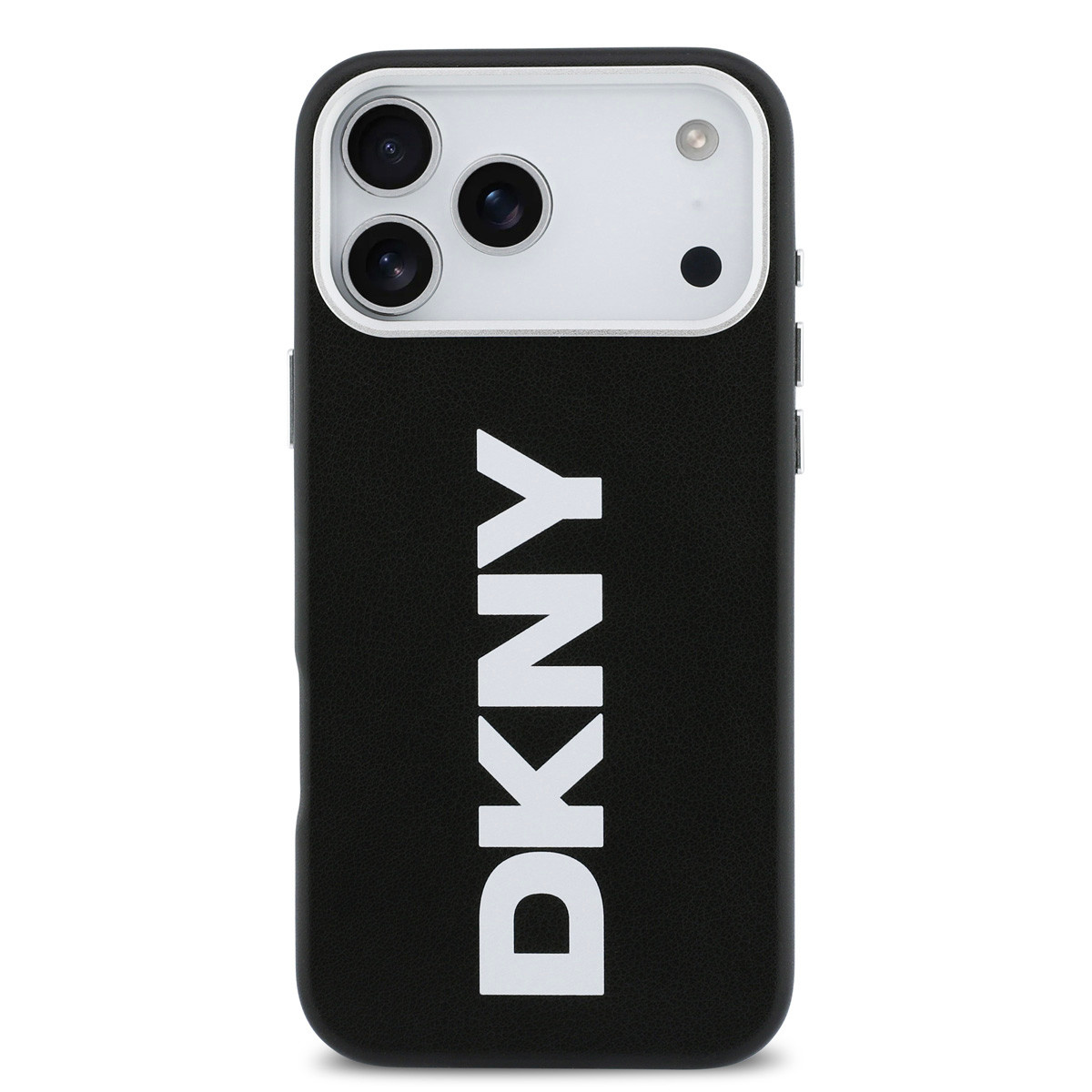 DKNY DKNY iPhone 17 Pro Max Backcover hoesje - MagSafe - Full Wrap With Large Vertical Logo - Zwart, foto 3 van 6