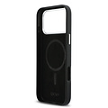 DKNY DKNY iPhone 17 Pro Max/iPhone 18 Pro Max Handyhülle MagSafe Vollständig bezogen mit großem vertikalem Logo - Schwarz