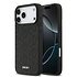 DKNY iPhone 17 Pro Max Backcover hoesje - MagSafe - Grid Pattern - Zwart