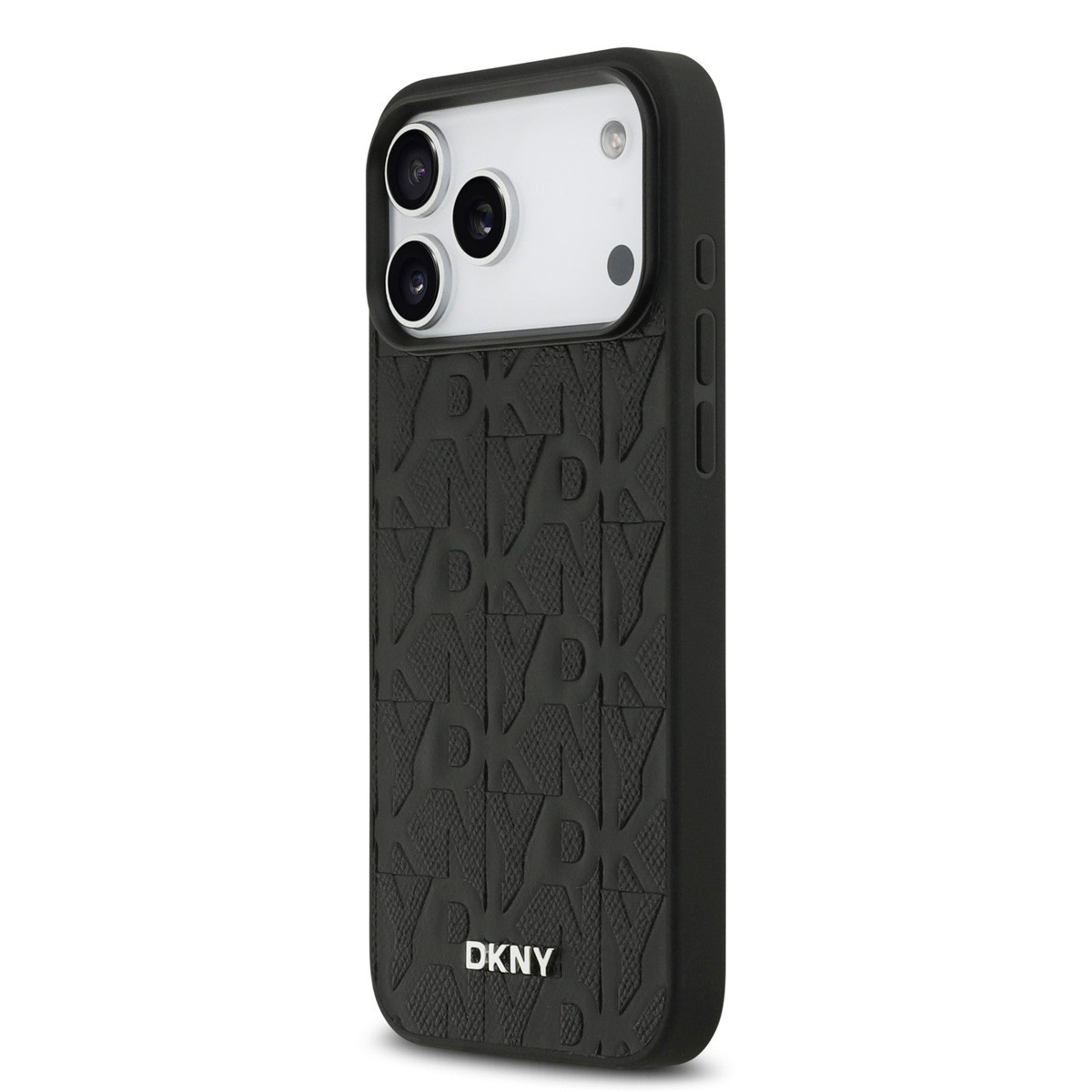 DKNY DKNY iPhone 17 Pro Max Backcover hoesje - MagSafe - Grid Pattern - Zwart, foto 2 van 6