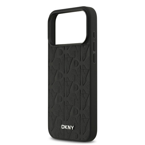 DKNY DKNY iPhone 17 Pro Max Back-Cover hul - MagSafe - Grid Pattern - Schwarz DKNY DKNY iPhone 17 Pro Max Back-Cover hul - MagSafe - Grid Pattern - Schwarz