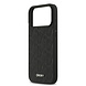DKNY DKNY iPhone 17 Pro Max Backcover hoesje - MagSafe - Grid Pattern - Zwart
