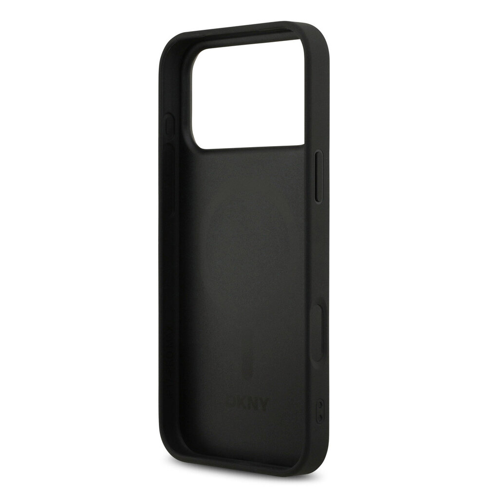 DKNY DKNY iPhone 17 Pro Max Back-Cover hul - MagSafe - Grid Pattern - Schwarz DKNY DKNY iPhone 17 Pro Max Back-Cover hul - MagSafe - Grid Pattern - Schwarz