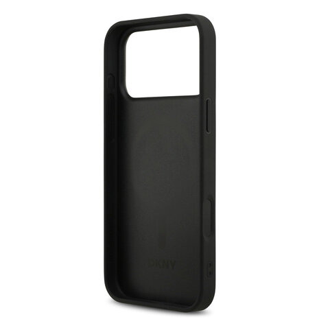 DKNY DKNY iPhone 17 Pro Max Back cover case - MagSafe - Grid Pattern - Black