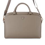 Guess Guess Wallet sac - Grained Zipper Pocket - Triangle Logo - Marron Guess Guess Wallet sac - Grained Zipper Pocket - Triangle Logo - Marron
