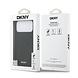 DKNY DKNY iPhone 17 Pro Max Backcover hoesje - MagSafe - Grid Pattern - Zwart