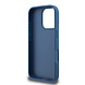Guess Guess iPhone 16 Pro Backcover hoesje - MagSafe - 4G Classic Logo With Strap - Blauw Guess Guess iPhone 16 Pro Backcover hoesje - MagSafe - 4G Classic Logo With Strap - Blauw