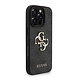 Guess Guess iPhone 16 Pro Back-Cover hul - MagSafe - 4G Classic Logo With Strap - Schwarz Guess Guess iPhone 16 Pro Back-Cover hul - MagSafe - 4G Classic Logo With Strap - Schwarz
