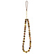 Guess Guess iPhone 16 Pro Back cover case - MagSafe - 4G Classic Logo With Strap - Brown Guess Guess iPhone 16 Pro Back cover case - MagSafe - 4G Classic Logo With Strap - Brown