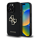 Guess Guess iPhone 16 Pro Back cover case - Grained - Big 4G Logo - Black Guess Guess iPhone 16 Pro Back cover case - Grained - Big 4G Logo - Black