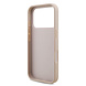 Guess Guess iPhone 17 Pro Backcover hoesje - MagSafe - 4G Classic Logo With Strap - Roze