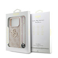 Guess Guess iPhone 17 Pro/iPhone 18 Pro Handyhülle MagSafe Klassisches 4G-Logo mit Trageband - Rosa