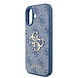 Guess Guess iPhone 17 Back cover coque - MagSafe - 4G Classic Logo With Strap - Bleu Guess Guess iPhone 17 Back cover coque - MagSafe - 4G Classic Logo With Strap - Bleu