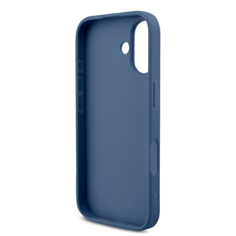 Guess Guess iPhone 17 Back cover coque - MagSafe - 4G Classic Logo With Strap - Bleu Guess Guess iPhone 17 Back cover coque - MagSafe - 4G Classic Logo With Strap - Bleu
