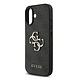 Guess Guess iPhone 17 Backcover hoesje - MagSafe - 4G Classic Logo With Strap - Zwart Guess Guess iPhone 17 Backcover hoesje - MagSafe - 4G Classic Logo With Strap - Zwart
