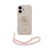 Guess iPhone 17 Backcover hoesje - MagSafe - 4G Classic Logo With Strap - Roze
