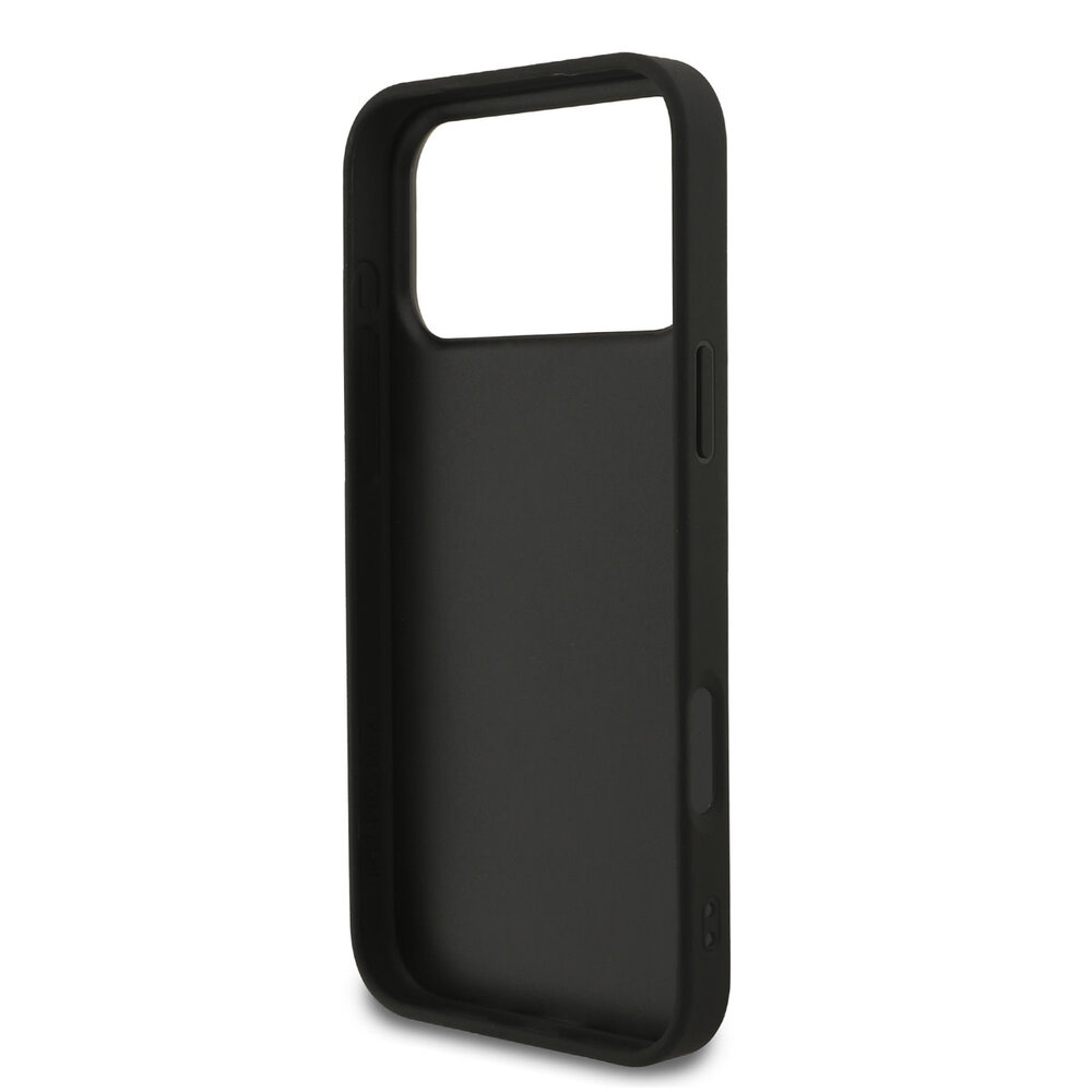 Guess Guess iPhone 17 Pro Max Back cover coque - MagSafe - 4G Bottom Stripes - Gris Guess Guess iPhone 17 Pro Max Back cover coque - MagSafe - 4G Bottom Stripes - Gris