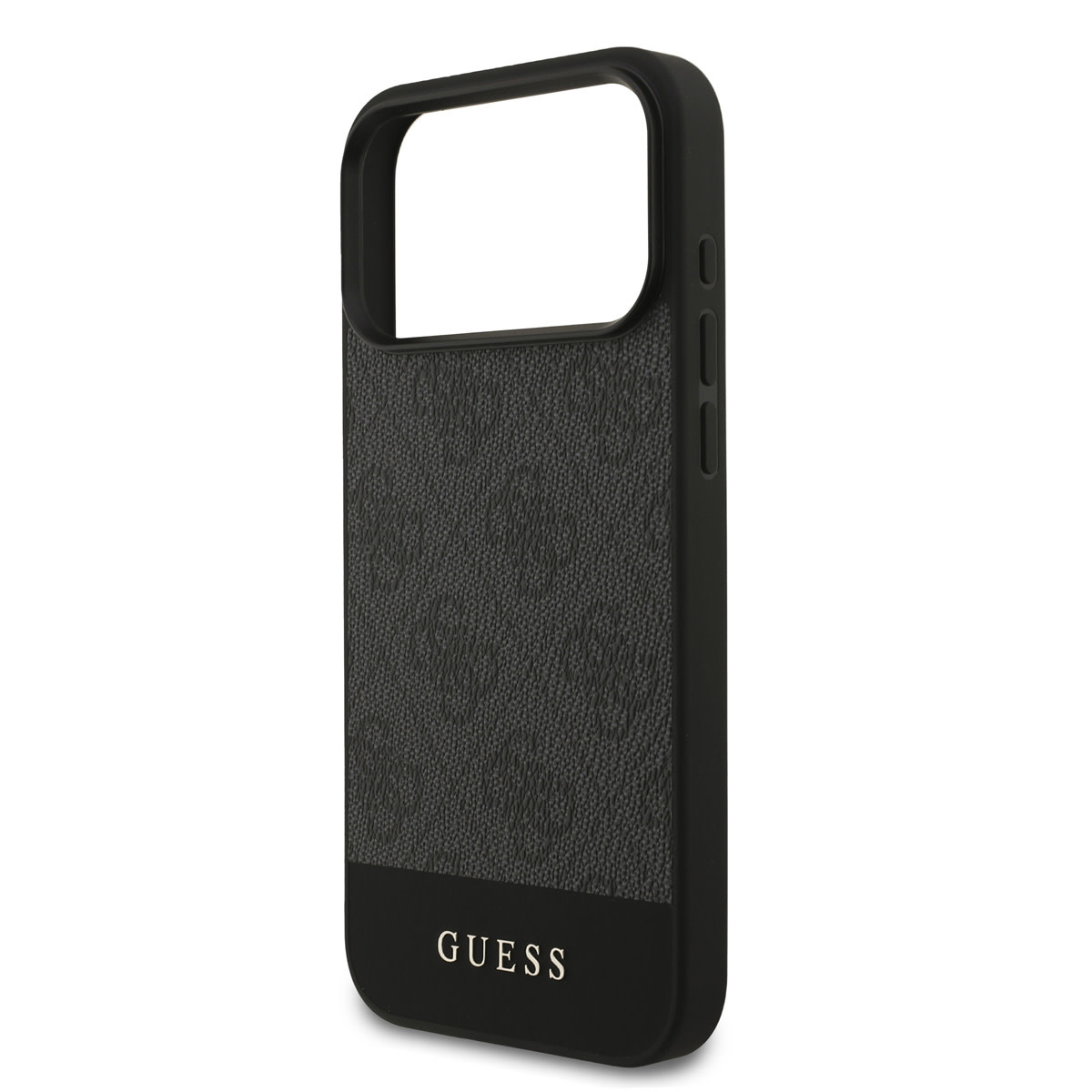 Guess Guess iPhone 17 Pro Max Backcover hoesje - MagSafe - 4G Bottom Stripes - Grijs, foto 6 van 6