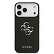 Guess Guess iPhone 17 Pro Max Back-Cover hul - Grained - Big 4G Logo - Schwarz Guess Guess iPhone 17 Pro Max Back-Cover hul - Grained - Big 4G Logo - Schwarz