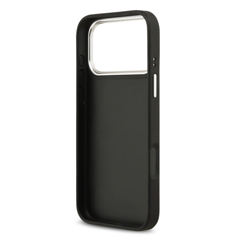 Guess Guess iPhone 17 Pro Max Back-Cover hul - Grained - Big 4G Logo - Schwarz Guess Guess iPhone 17 Pro Max Back-Cover hul - Grained - Big 4G Logo - Schwarz