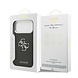 Guess Guess iPhone 17 Pro Max Back-Cover hul - Grained - Big 4G Logo - Schwarz Guess Guess iPhone 17 Pro Max Back-Cover hul - Grained - Big 4G Logo - Schwarz