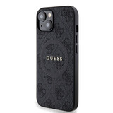 Guess Guess iPhone 14 Back cover case - MagSafe - 4G Classic Logo - Black Guess Guess iPhone 14 Back cover case - MagSafe - 4G Classic Logo - Black
