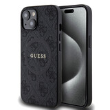Guess Guess iPhone 14 Back cover coque - MagSafe - 4G Classic Logo - Noir