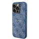 Guess Guess iPhone 15 Pro Back cover case - MagSafe - 4G Classic Logo - Blue Guess Guess iPhone 15 Pro Back cover case - MagSafe - 4G Classic Logo - Blue