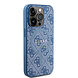 Guess Guess iPhone 15 Pro Backcover hoesje - MagSafe - 4G Classic Logo - Blauw Guess Guess iPhone 15 Pro Backcover hoesje - MagSafe - 4G Classic Logo - Blauw