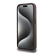 Guess Guess iPhone 15 Pro Back cover case - MagSafe - 4G Classic Logo - Brown Guess Guess iPhone 15 Pro Back cover case - MagSafe - 4G Classic Logo - Brown