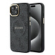 Guess Guess iPhone 15 Backcover hoesje - MagSafe 4G With Classic Logo - Zwart Guess Guess iPhone 15 Backcover hoesje - MagSafe 4G With Classic Logo - Zwart